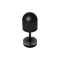 Lámpara recargable Luceo de AYTM, negra, metal, 24 cm, atenuable, IP44
