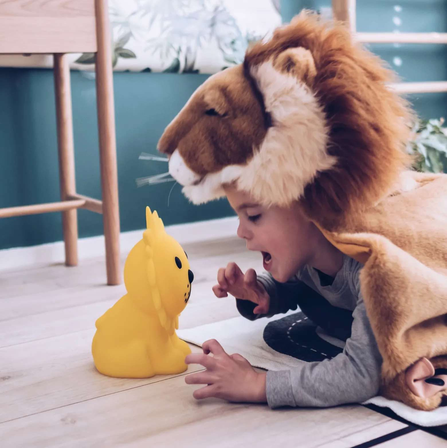 Lámpara recargable Mr Maria Lion First Light, 25 cm