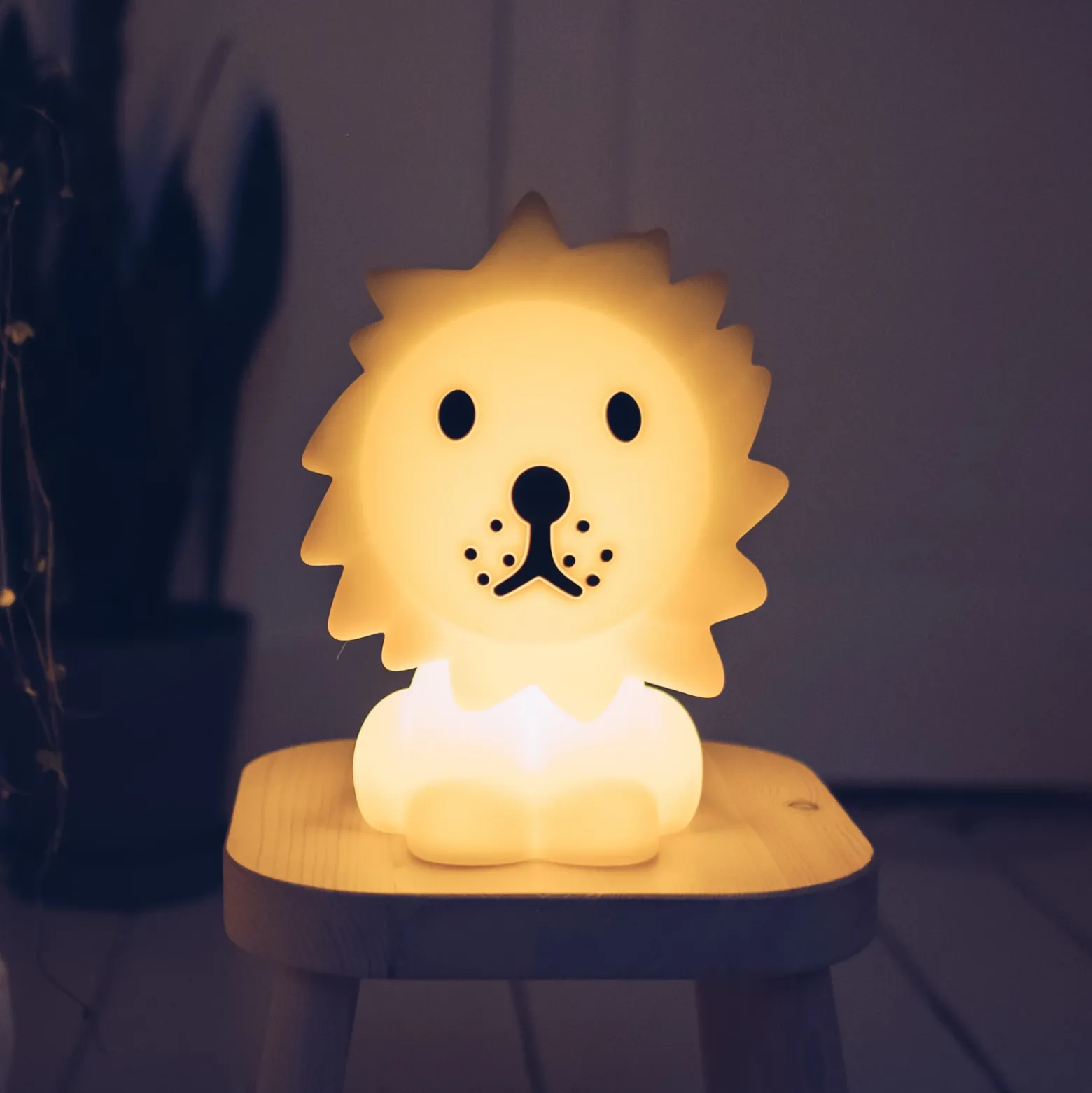 Lámpara recargable Mr Maria Lion First Light, 25 cm