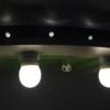 Lámpara techo Estadio de fútbol, puntos de luz LED
