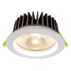 Lámpara techo LED empotrada COB130 18 W cálido