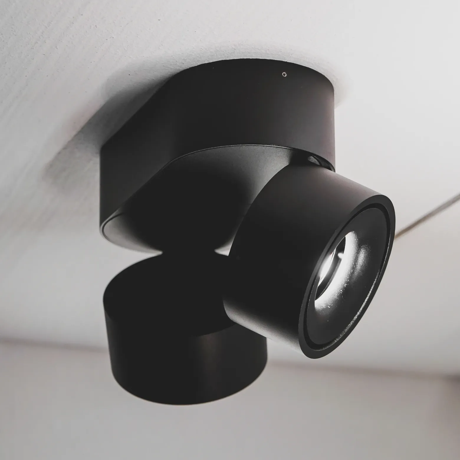 LOOM DESIGN Aim Downlight LED 2 luces negro