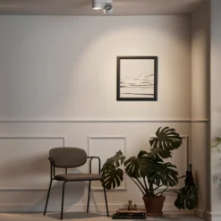 LOOM DESIGN Aim Downlight LED de 2 luces blanco
