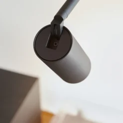LOOM DESIGN Foco LED Iris, negro, aluminio, Ø 4,5 cm
