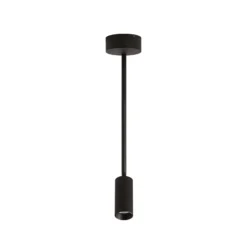LOOM DESIGN Foco LED Iris, negro, aluminio, Ø 4,5 cm
