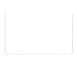 LOOM DESIGN Lámpara colgante LED Straw 200, blanca, aluminio