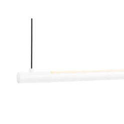 LOOM DESIGN Lámpara colgante LED Straw 200, blanca, aluminio