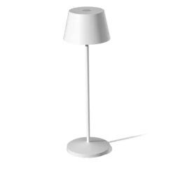 LOOM DESIGN Lámpara LED para terraza Modi, blanco 36 cm CCT