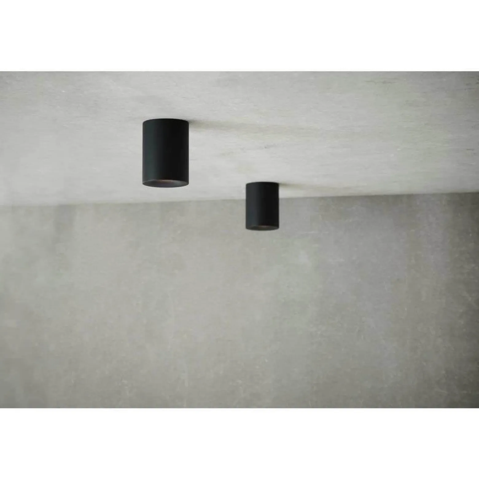 LOOM DESIGN plafón LED Nyx, negro, IP54