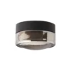 LOOM DESIGN plafón LED Otto Convex, gris, IP65