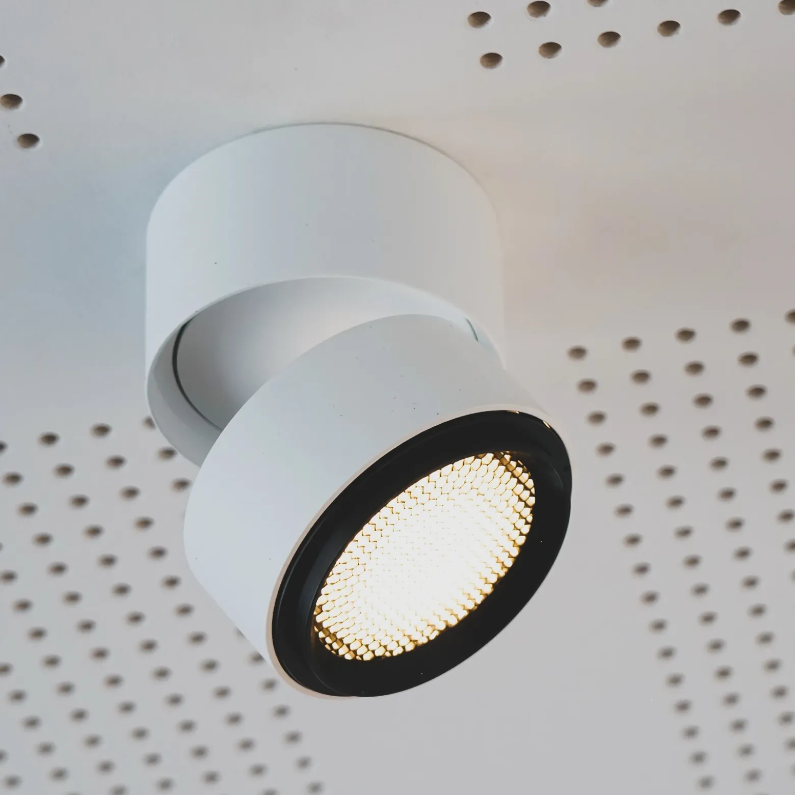LOOM DESIGN Ray Downlight LED Ø9.3cm 13W blanco