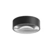 LOOM DESIGN Sif Plafón LED IP65 negro atenuable