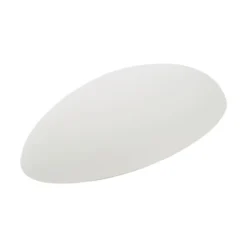 Lucande aplique de pared Jemima, 24 cm, cristal, elíptico