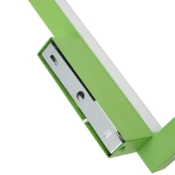Lucande aplique de pared LED Check, verde, metal, CCT, atenuable