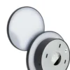Lucande Aplique de pared LED Elrik, negro, 20 cm de altura, metal