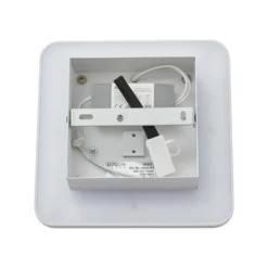 Lucande Aplique de pared LED Elrik, negro, 22 cm de altura, metal