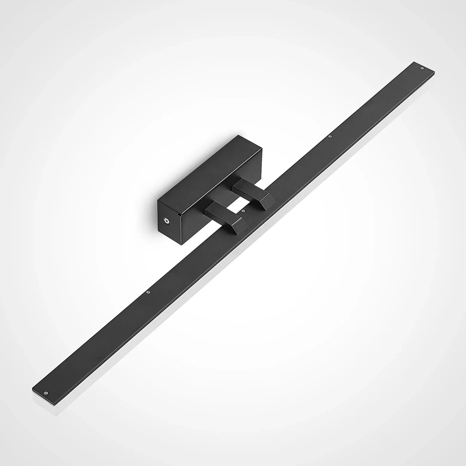 Lucande aplique de pared LED Lisana, horizontal, 75 cm, IP44