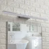 Lucande Aplique LED para baño Julie, 75cm, cromo, metal, IP44