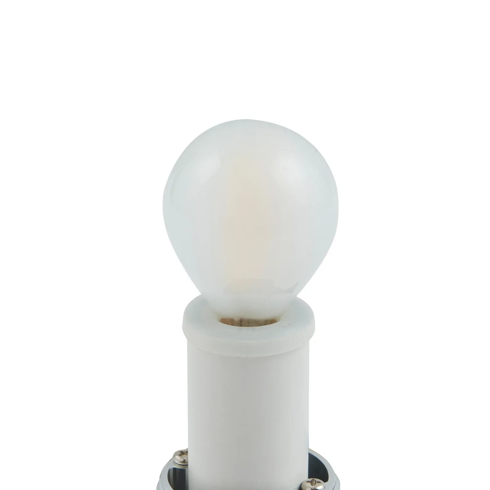 Lucande Basolo aplique para baño, negro, altura 31,5 cm, cristal
