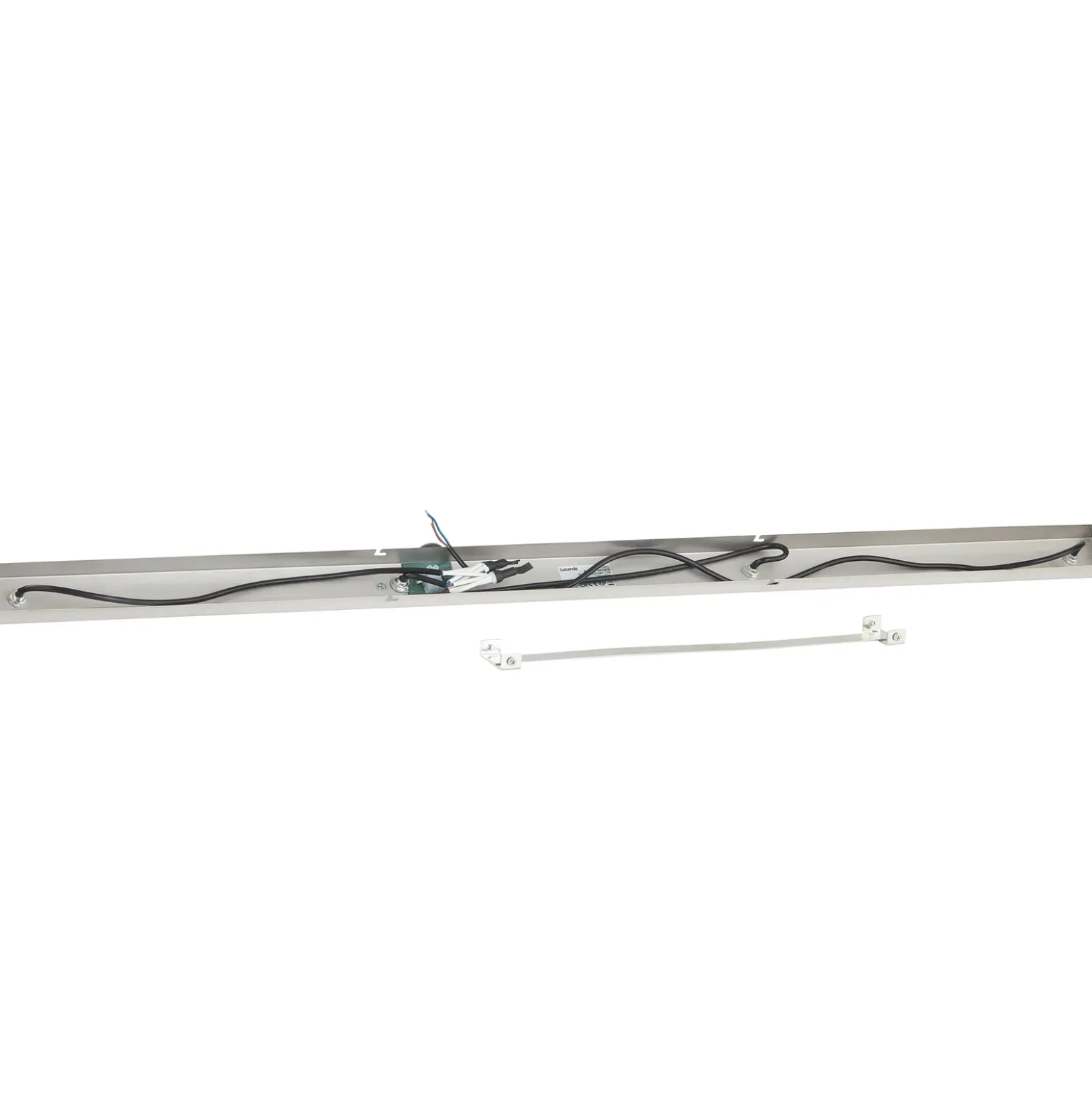 Lucande Diano lámpara colgante, gris humo, 4 luces