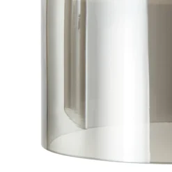 Lucande Diano lámpara colgante, gris humo, 3 luces