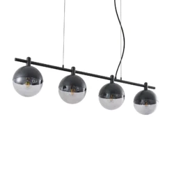 Lucande Dustian lámpara colgante, 4 luces
