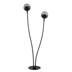 Lucande Dustian lámpara de pie, 2 luces