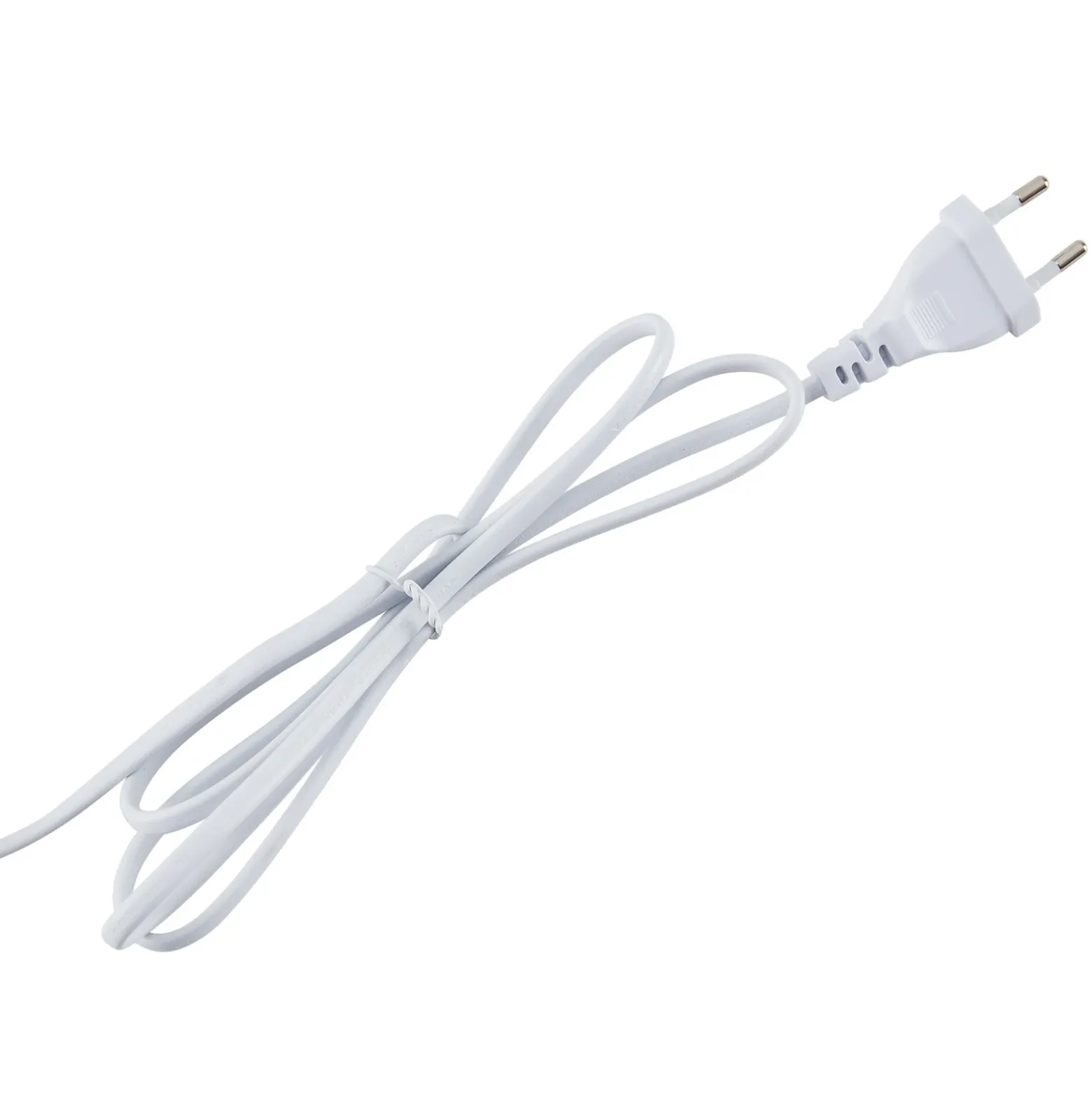 Lucande Ellorin lámpara de pie, blanco, madera, Ø 47,5 cm, E27