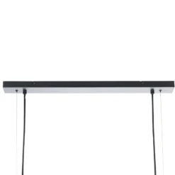 Lucande Imron lámpara colgante, 6 luces, negro