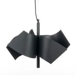 Lucande Imron lámpara colgante, 6 luces, negro