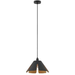 Lucande Jemmily lámpara colgante, 1 luz, 30 cm