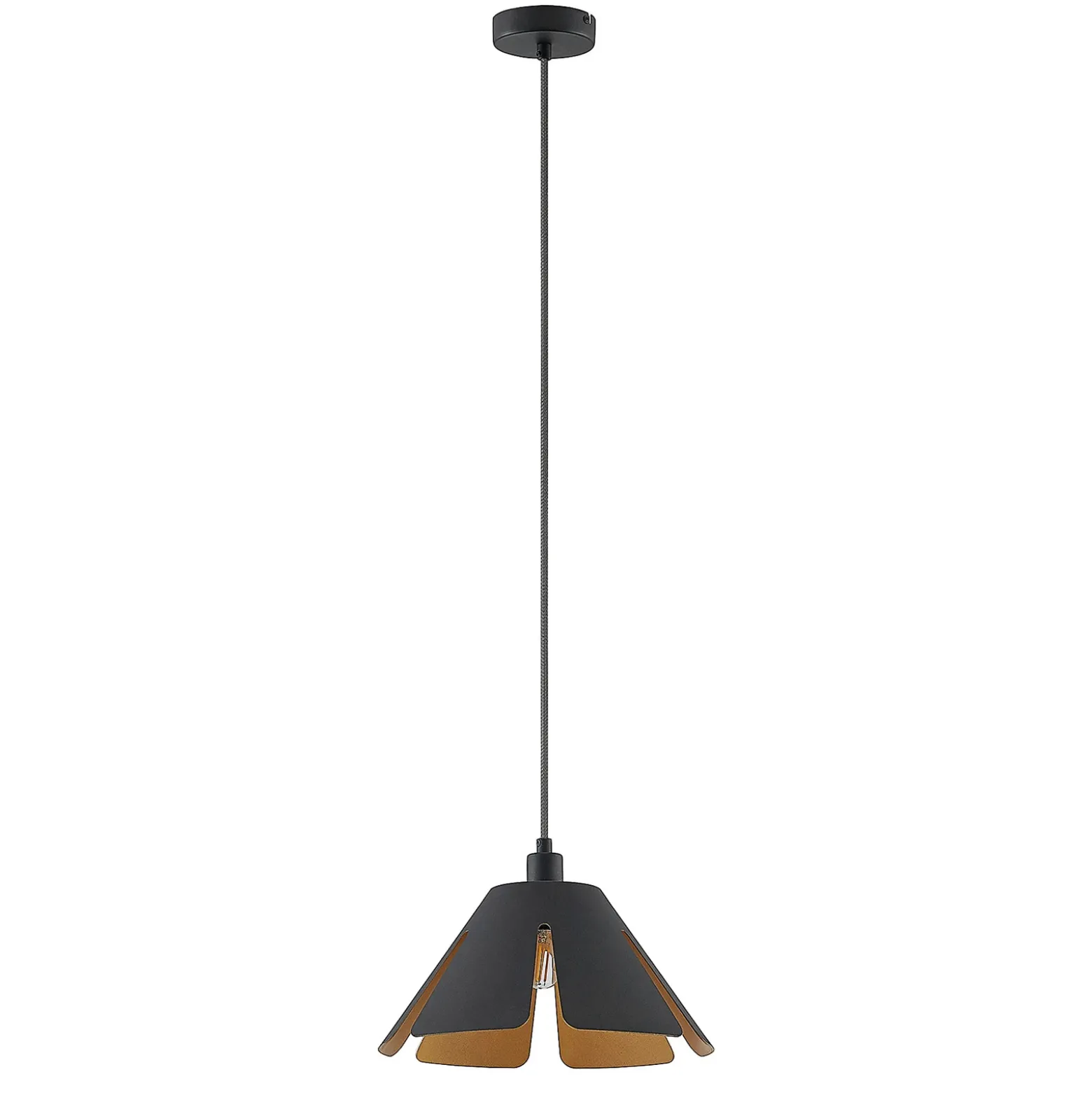 Lucande Jemmily lámpara colgante, 1 luz, 30 cm