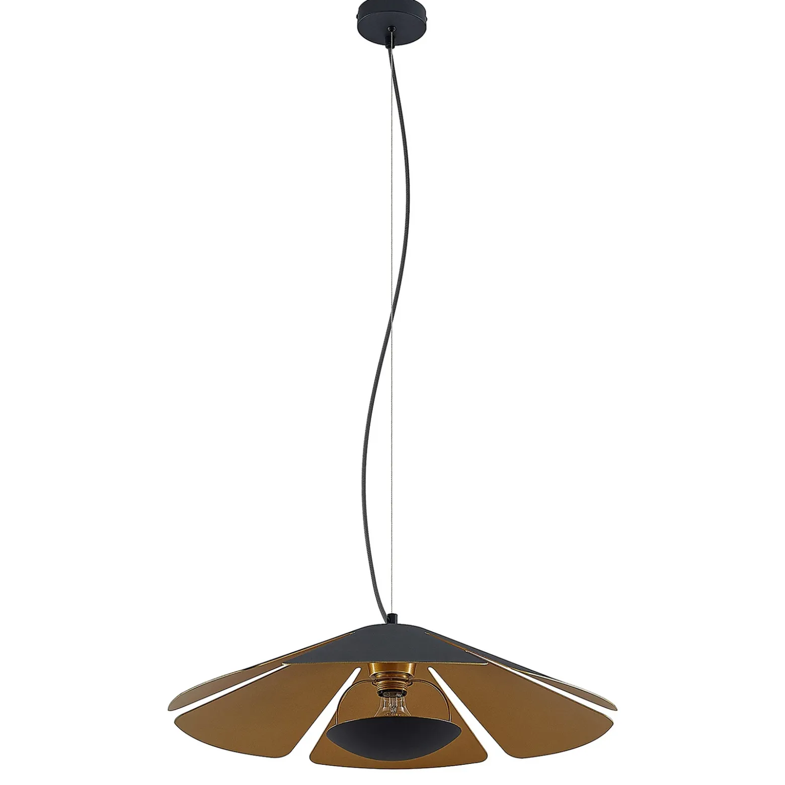 Lucande Jemmily lámpara colgante, 1 luz, 60 cm