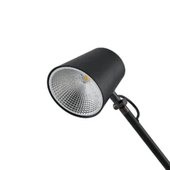 Lucande LED lámpara de escritorio Tarris, altura 46 cm, negro