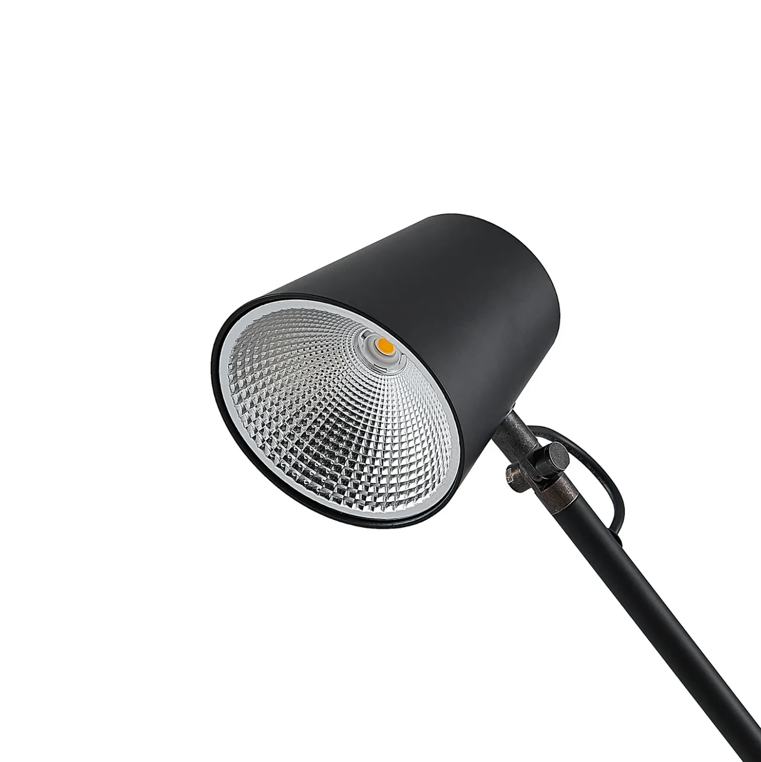 Lucande LED lámpara de escritorio Tarris, altura 46 cm, negro