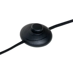 Lucande Linnard lámpara de pie de hierro, 3 luces
