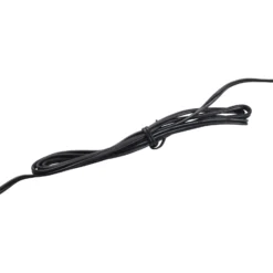 Lucande Lámpara arqueada LED Boga, negra, metal, atenuable