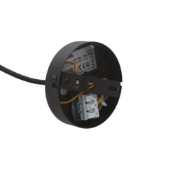 Lucande lámpara colgante Aeloria, negro, Ø 45 cm, hierro, E27
