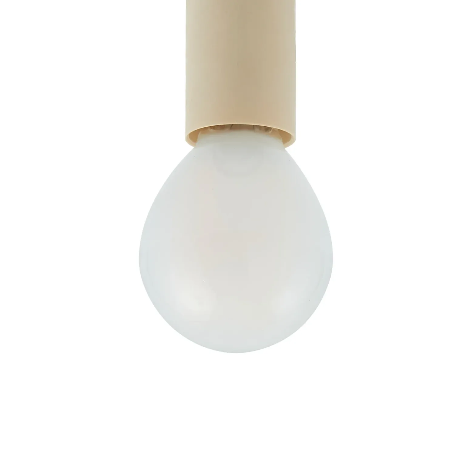 Lucande lámpara colgante Bidolo, color cromo, cristal, Ø 15 cm, IP44