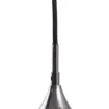 Lucande lámpara colgante Jarven, 3 luces, negro, cristal