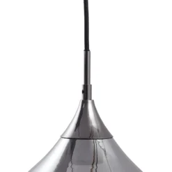 Lucande lámpara colgante Jarven, 5 luces, negro, cristal