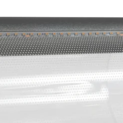 Lucande Lámpara colgante LED Alania, transparente, metal, 86,5 cm