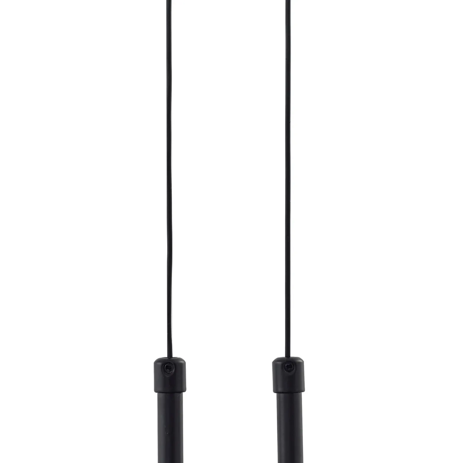 Lucande Lámpara colgante LED Dain, 1 luz, gris humo, cristal