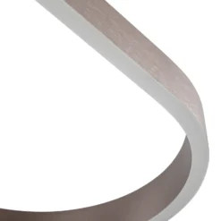 Lucande, lámpara colgante LED inteligente, Melinay, café, CCT, Tuya
