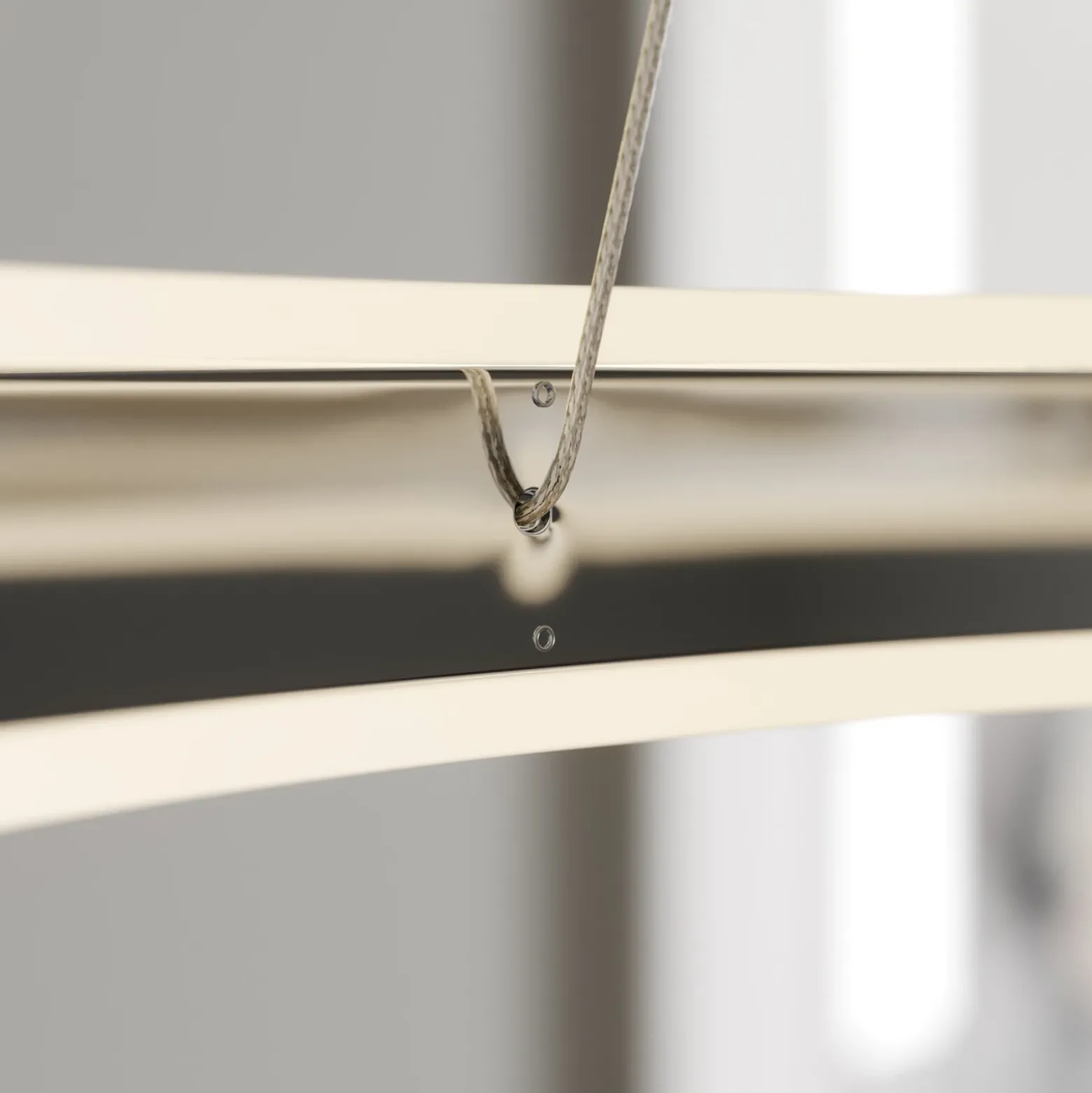 Lucande Lámpara colgante LED Lyani, Ø 60 cm, cromo, atenuable