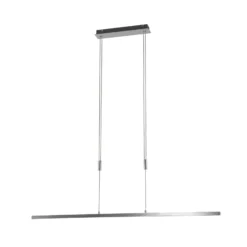 Lucande Lámpara colgante LED Myron, regulador táctil, CCT, aluminio