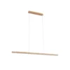 Lucande lámpara colgante LED Maruta, madera, haz, 120 cm, 3000K