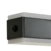 Lucande Lámpara colgante LED Pendolo, negra, aluminio, 120 cm