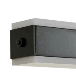 Lucande Lámpara colgante LED Pendolo, negra, aluminio, 120 cm