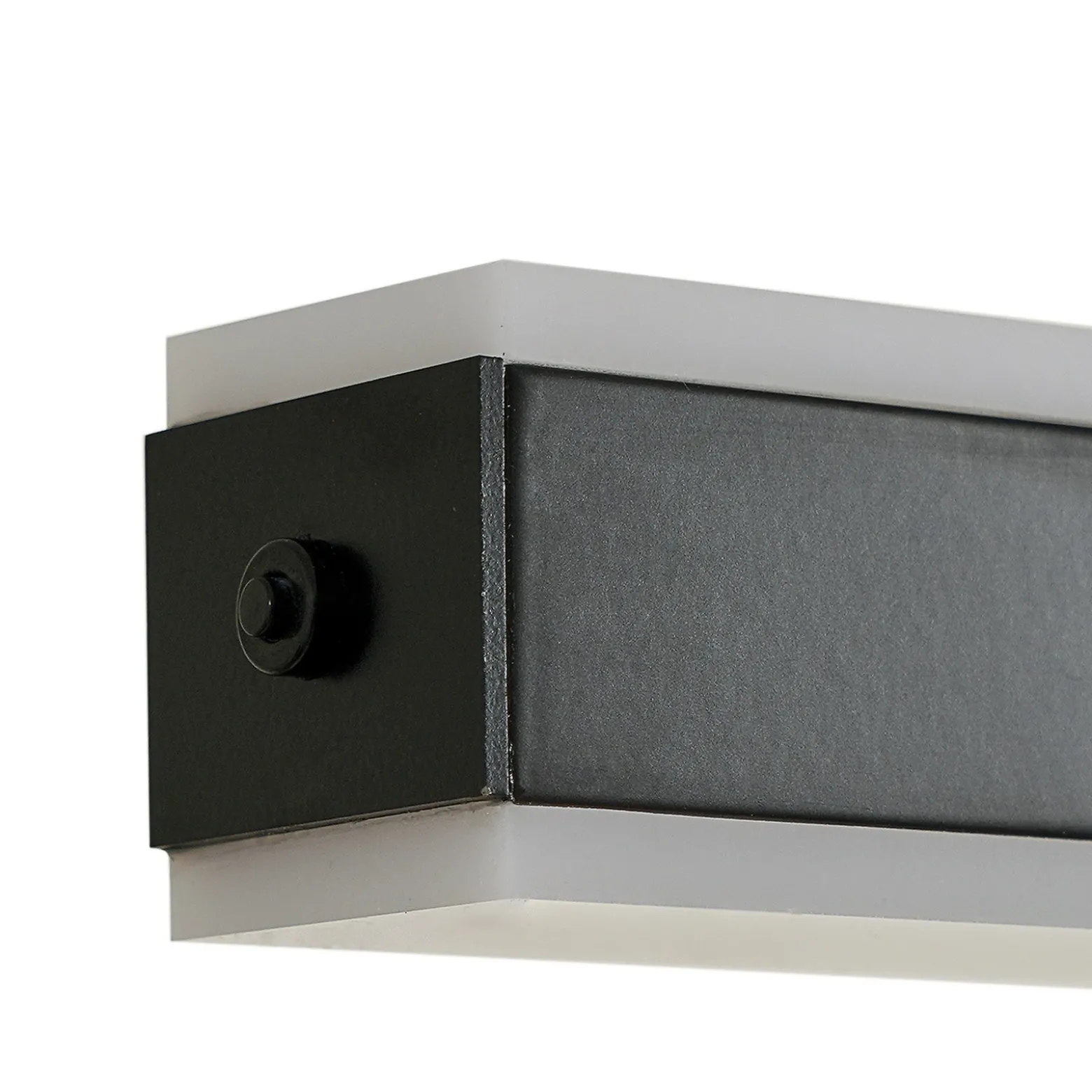 Lucande Lámpara colgante LED Pendolo, negra, aluminio, 120 cm